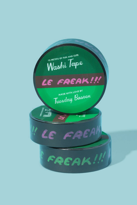 Le Freak!!! Washi-Klebeband