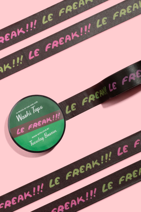 Le Freak!!! Washi-Klebeband