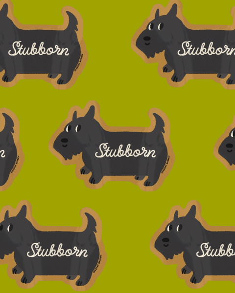 Stubborn Sticker