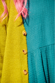 Grandpa Cardigan in Poppy