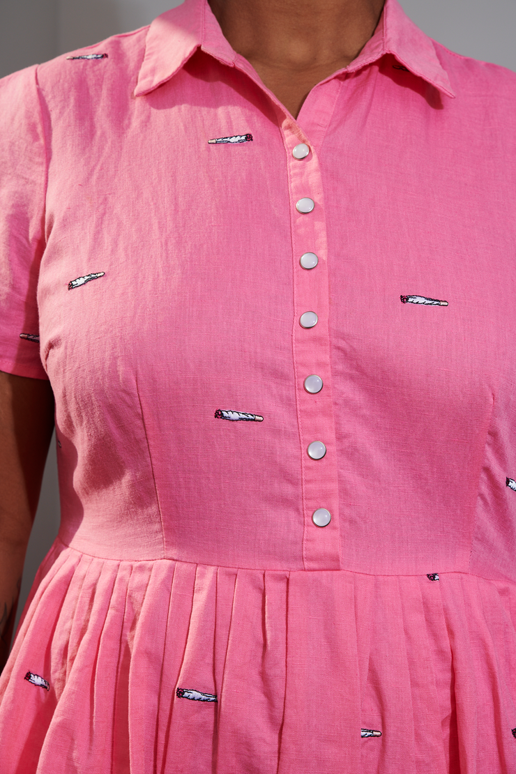 Corral Dress in Love Stoned